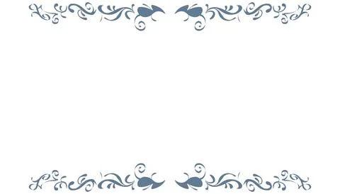 Abstract background with elemental blue border or frame. Perfect for card b.. Stock Illustration