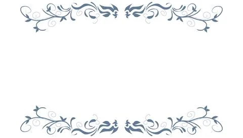 Abstract background with elemental blue border or frame. Perfect for card b.. Stock Illustration