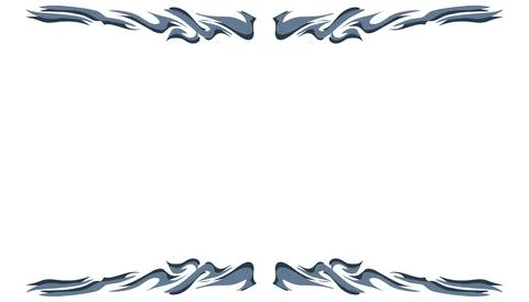 Abstract background with elemental blue border or frame. Perfect for card b.. イラスト素材