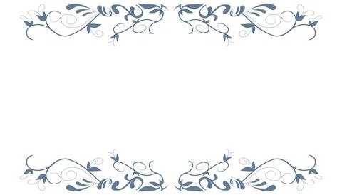 Abstract background with elemental blue border or frame. Perfect for card b.. Stock Illustration
