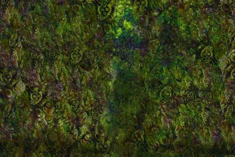 Abstract background with elemental structures in earth colors Stock Illustration