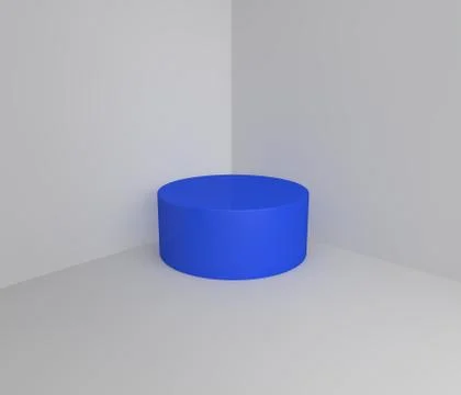 Abstract background with empty blue shelf Stock Illustration