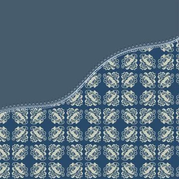 Abstract background with an empty text field in the form of patchwork made .. 스톡 일러스트