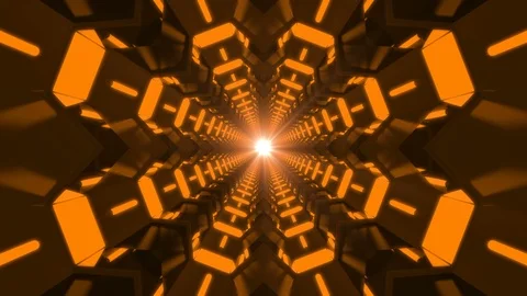 Abstract Background Endless Party Hallway Stock-Footage 99337079
