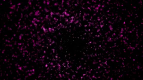 Abstract background Energy particles Group of colorful glowing dots. 4K Stock Footage 287900764