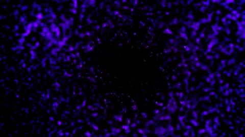 Abstract background Energy particles Group of colorful glowing dots. 4K Stock Footage 287906165