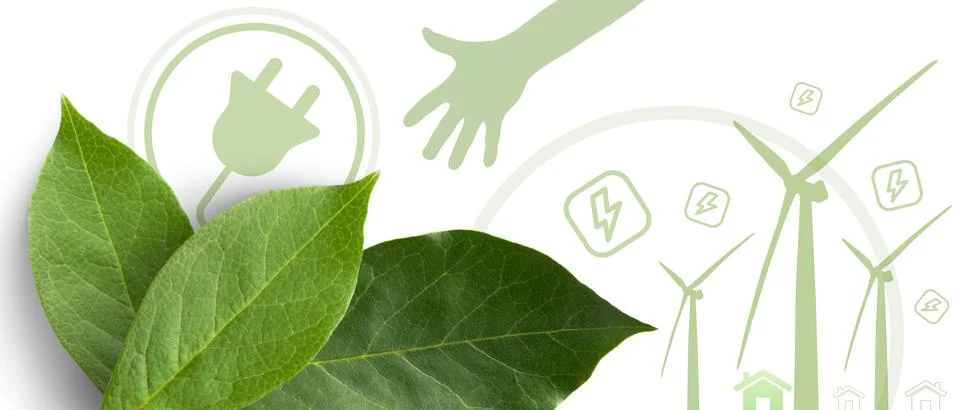 Abstract Background. Energy saving background and saving electricity concept 스톡 일러스트