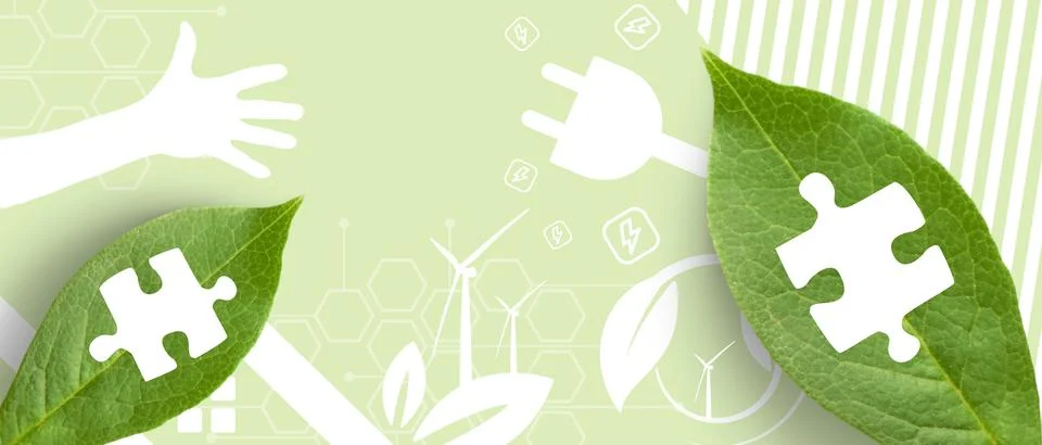 Abstract Background. Energy saving for Developing and growing ecological Stock Illustration