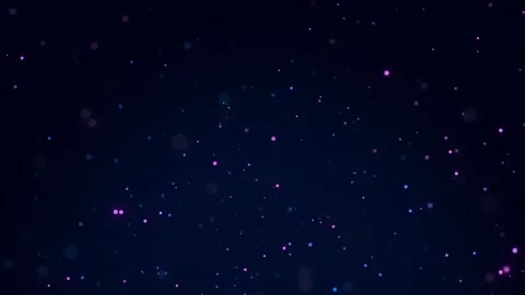 Abstract background with falling dust particles. Blue holiday bokeh backdrop. Stock Footage 275854187