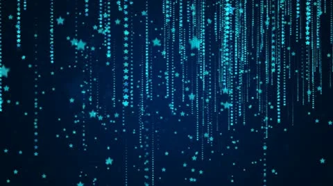 Abstract background, falling stars, full HD Stock Footage 12529686