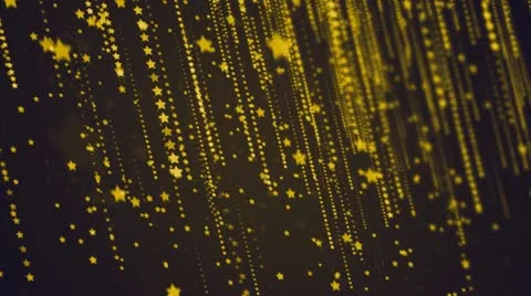 Abstract background, falling stars, full HD Stock Footage 12530018