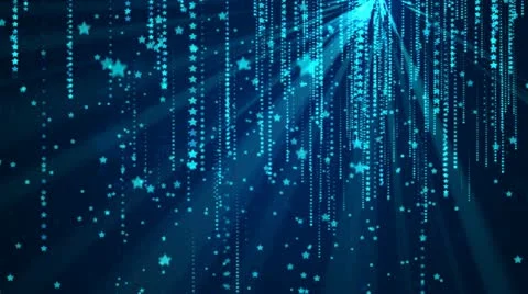 Abstract background, falling stars, full HD Stock Footage 12530051