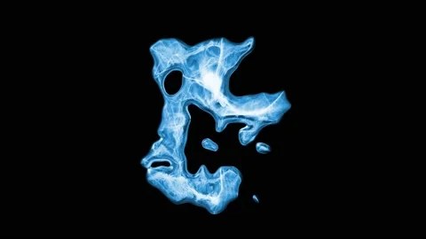 Abstract background, fantastic structure of liquid Psychedelic loop Stock Footage 167645564