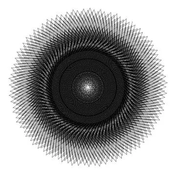 Abstract background with fantasy elements Stock Illustration