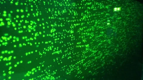 Abstract background with fast moving blurred lights Stock Footage 161166764