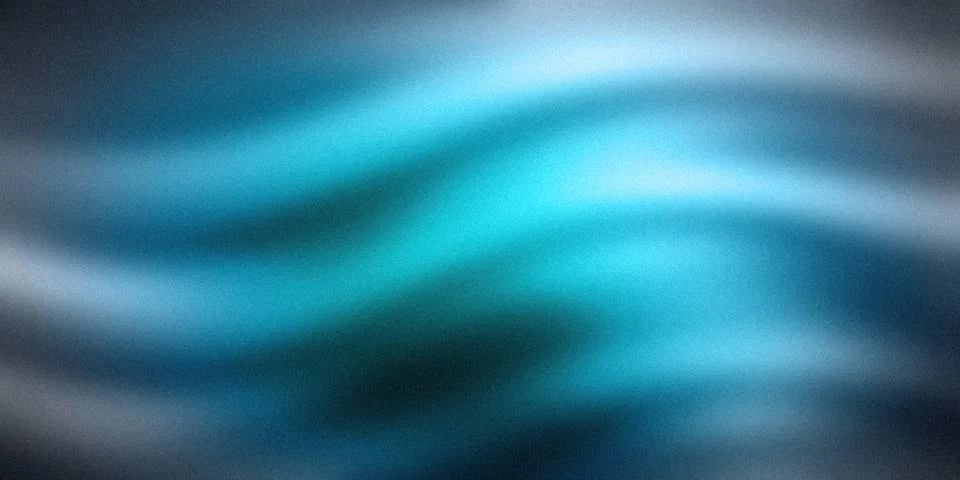 This abstract background features cool, flowing waves in shades of blue, te.. 스톡 일러스트