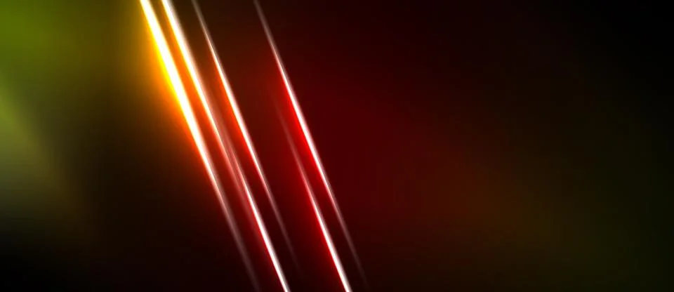 Abstract background features diagonal light streaks. Colors transition from Illustrazione stock