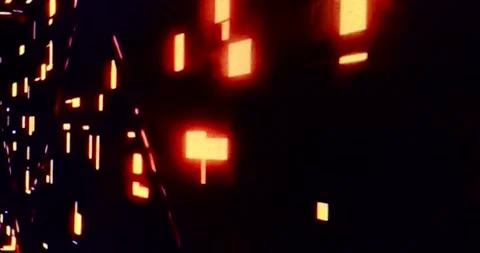 This abstract background features geometric shapes and light effects for a capti Stock Footage 295934711