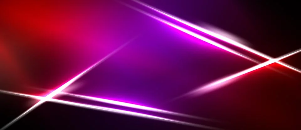 Abstract background features vibrant pink, purple, red gradients. Bright whit Stock Illustration