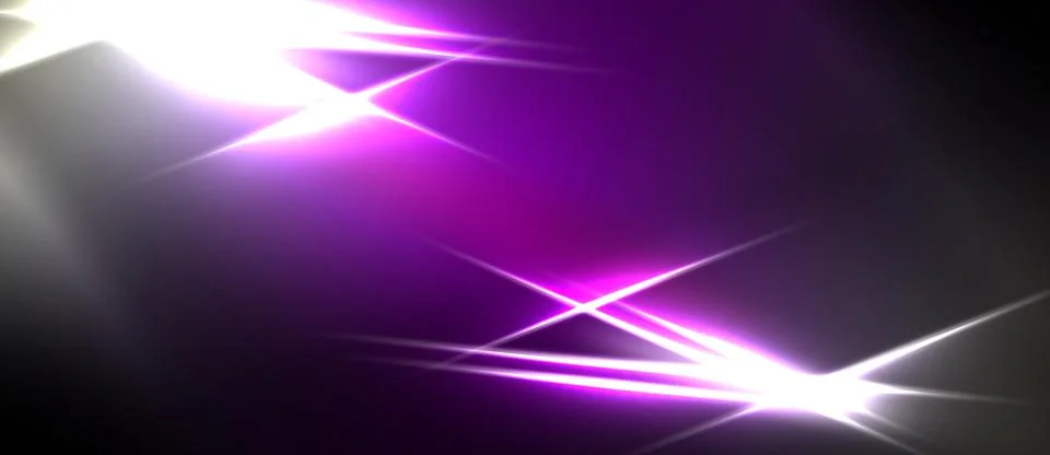 Abstract background features vibrant purple, white light streaks. Diagonal .. 스톡 일러스트