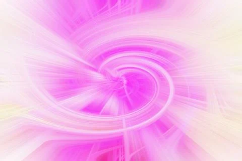 Abstract background featuring a bright pink and white circular swirl effect Stock Illustration
