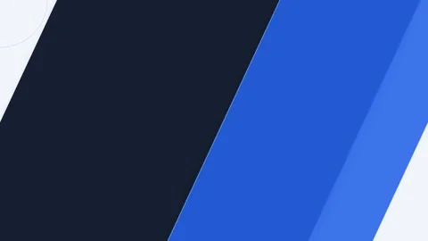 Abstract background featuring a clean diagonal blue stripe and white space 库存影片 336262472