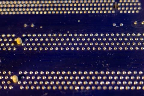 Abstract background featuring a complex pattern of tiny golden dots on a deep Stockfoto's