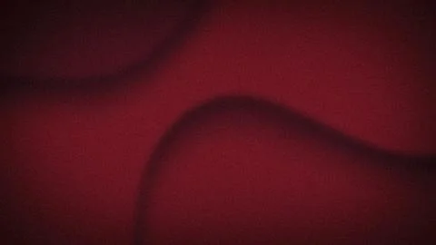 Abstract background featuring dark red and black shades with smooth curved sh Stock Illustration