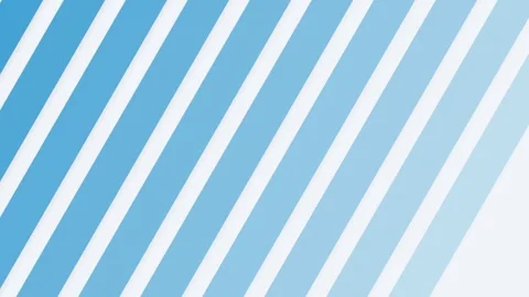 Abstract background featuring diagonal blue stripes on a clean white surface 库存影片 335149721