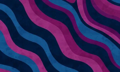 Abstract background featuring a dynamic pattern of undulating, organic wavy Stock Illustration