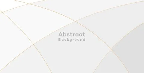 Abstract background featuring elegant golden curved lines Stock Illustration