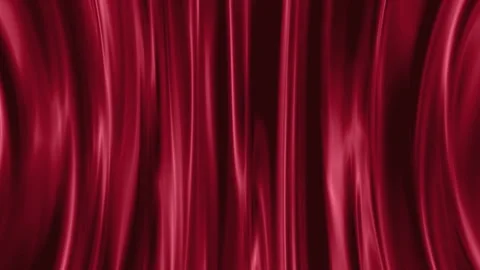 Abstract background featuring elegant red silk fabric moving in gentle wave.. Stock-Footage 335023169