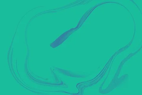 Abstract background featuring flowing turquoise and deep blue liquid motion Stock Illustration