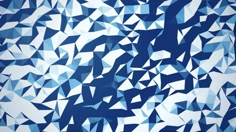 Abstract background featuring geometric low poly style with varying shades .. Stock Footage 346723494