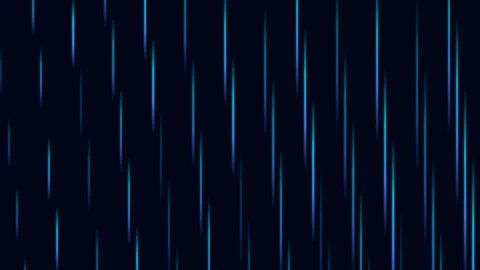Abstract background featuring glowing blue vertical lines on black backdrop Video stock 335118164