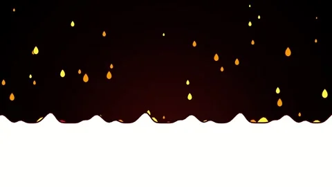 Abstract background featuring glowing yellow and orange drops falling down .. Stock-Footage 346062505