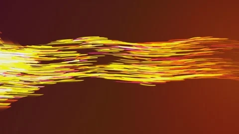 Abstract background featuring golden streams of light particles flowing in .. Stock-Footage 341096962