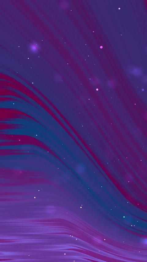 Abstract background featuring graceful curved lines and delicate white dots Stock Footage 306226328