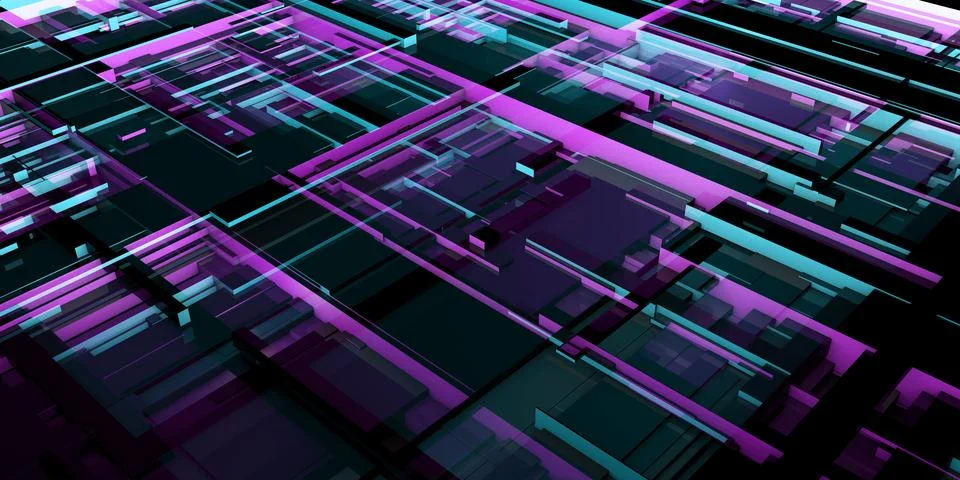 Abstract Background Featuring High Tech Digital Network 스톡 일러스트