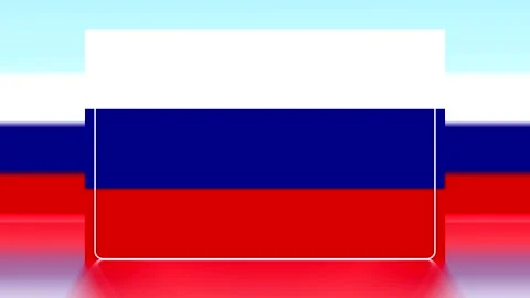 Abstract background featuring the horizontal white blue and red tricolor st.. Vídeos de archivo 343643380