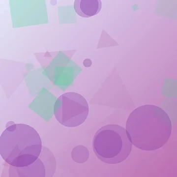 Abstract Background featuring Overlapping Geometric Shapes like Circles and.. Иллюстрация