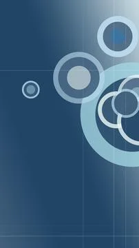 Abstract background featuring overlapping light gray and blue circular ring.. Stock Illustration