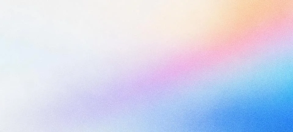 Abstract background featuring rainbow Stock Illustration