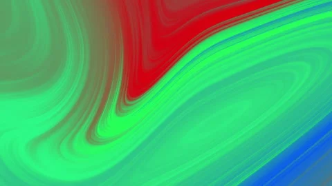 Abstract background featuring red, green, and blue wavy lines Video stock 290152781
