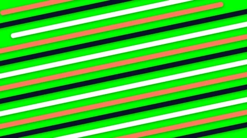 Abstract background featuring repeating diagonal lines in vibrant colors Stock Footage 340266124
