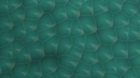 Abstract background featuring a repeating pattern of dark teal rounded geom.. Stock Footage 347465196