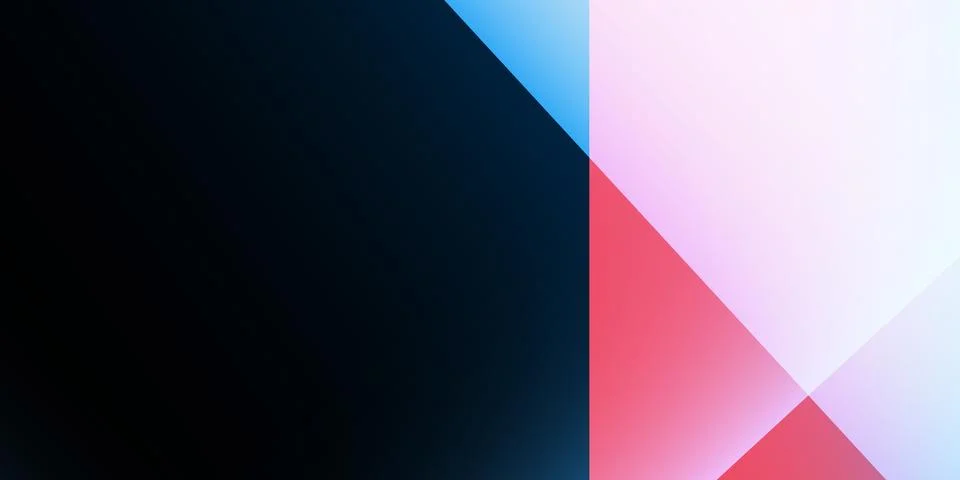 Abstract background featuring a smooth blue gradient with overlapping trans.. Stock Illustration