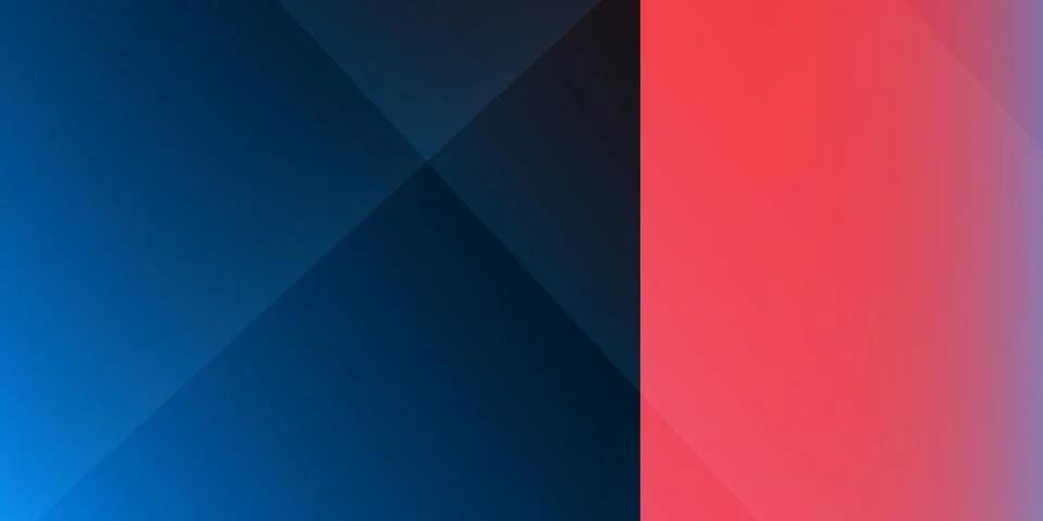 Abstract background featuring a smooth blue gradient with overlapping trans.. Stock Illustration