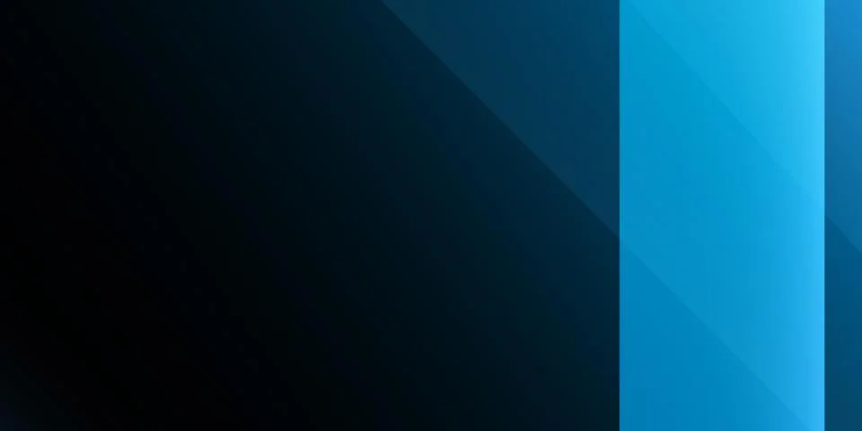 Abstract background featuring a smooth blue gradient with overlapping trans.. Stock Illustration