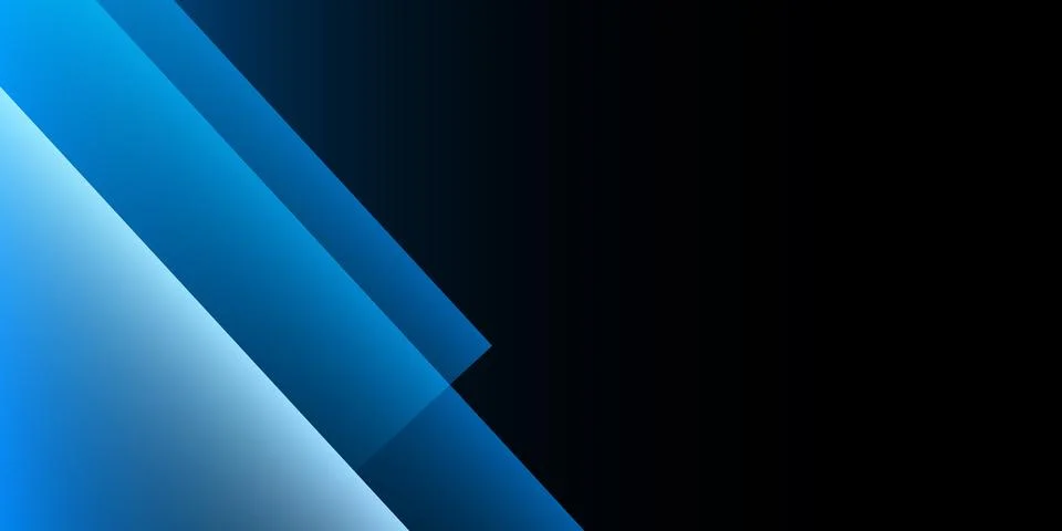 Abstract background featuring smooth dark blue gradients with transparent g.. Stock Illustration